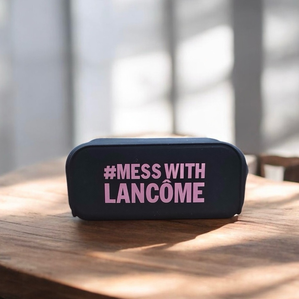 Lancôme “ Mess with Lancôme “ Cosmetic Pouch